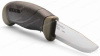 Нож Morakniv Companion, универсальный/туристический, углеродистая сталь, клинок 104 мм, олива купить в интернет-магазине ХантингАрт