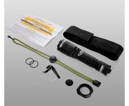 Фонарь подствольный Armytek Dobermann XP-E2, 200 люмен, зелёный, до 274 м, 1x18650 (не входит в комплект) купить в интернет-магазине ХантингАрт