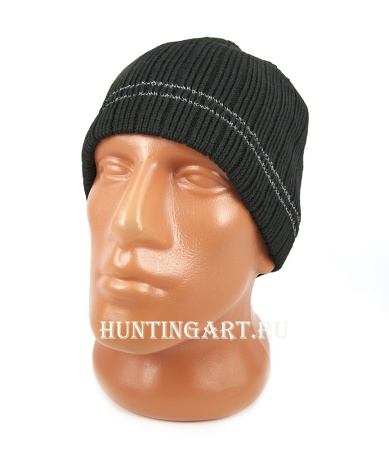 Шапка трикотажная NordKapp Reflection 207-VR, black купить в интернет-магазине ХантингАрт