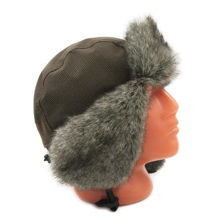 Шапка-ушанка NordKapp Badger Kevlar (499), мех барсук купить в интернет-магазине ХантингАрт
