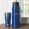 Термос для напитков THERMOS King SK4000 0.71L (откидной механизм) королевский синий купить в интернет-магазине ХантингАрт
