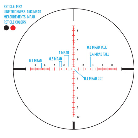 Прицел оптический Sightmark Citadel 3-18x50 SF, 30 мм, сетка MR2 с подсветкой купить в интернет-магазине huntingart.ru
