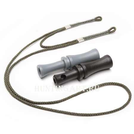 Набор манков Mankoff № 1: Манок на утку Kwanza + Манок на утку Pioner + подвес на 2 манка купить в интернет-магазине ХантингАрт