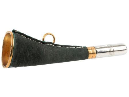 Горны охотничьи (кожаная отделка), плоские купить в интернет-магазине Хантингарт