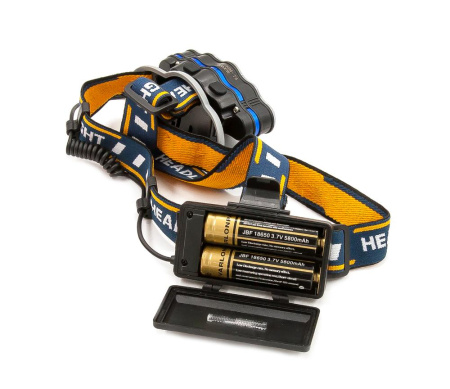 Налобный фонарь 800 люмен (LED+красный) купить в интернет-магазине ХантингАрт