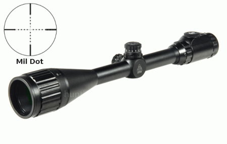 Оптический прицел Leapers True Hunter IE 6-24x50, сетка Mil-dot с подсветкой купить в интернет-магазине huntingart.ru