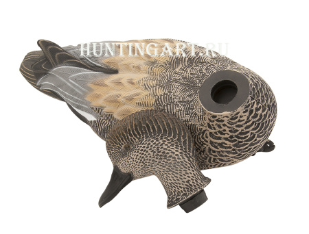 Комплект из 6 муляжей речных уток GHG Pro-Grade увеличенного размера, Шилохвость, Серая, Ам. Свиязь (3 пары - утка/селезень) купить в магазине Хантингарт