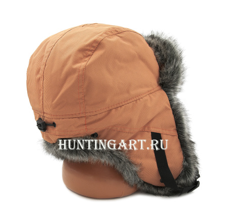 Шапка-ушанка NordKapp Badger MX Terra, мех барсук купить в интернет-магазине ХантингАрт