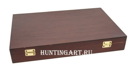 Универсальный элитный набор DAC для чистки оружия в деревянном кофре на 35 предметов купить в интернет-магазине ХантингАрт