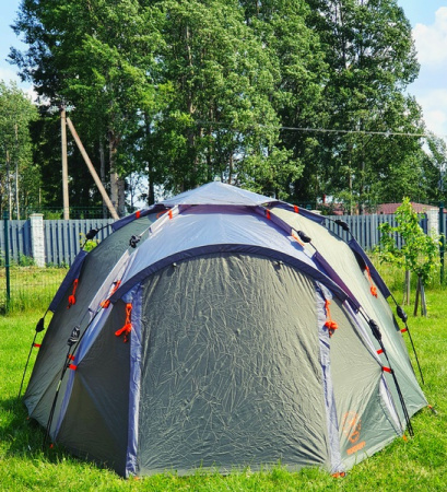 Палатка автомат 4-х местная купить в интрнет-магазине ХантингАрт