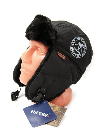 Шапка-ушанка NordKapp Sauer MX Black, мутон купить в интернет-магазине ХантингАрт