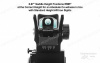 Высокий кронштейн UTG Super Slim база RMR® на Picatinny, h=22 мм (Absolute Co-witness), 2 винта, 3 упора купить в магазине huntingart.ru