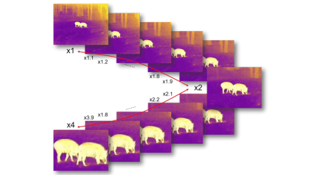 Тепловизионный бинокуляр Guide TN430 купить в интернет-магазине ХантингАрт