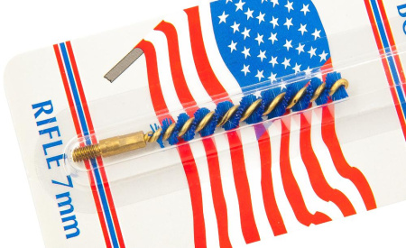 Ершик нейлоновый Iosso Eliminator, калибр 7мм (синий) купить в интернет-магазине ХантингАрт