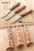 Нож Opinel Tradition Alpine Advantures №08, клинок 8,5 см нержавеющая сталь, рукоять с рисунком (Дуб) купить в интернет-магазине ХантингАрт