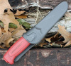 Нож Morakniv Basic 511, универсальный/строительный, углеродистая сталь, клинок 91 мм, красный купить в интернет-магазине ХантингАрт