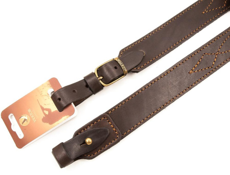 Ремень для ружья Vektor из натуральной кожи и застёжкой запанкой купить в интернет-магазине ХантингАрт