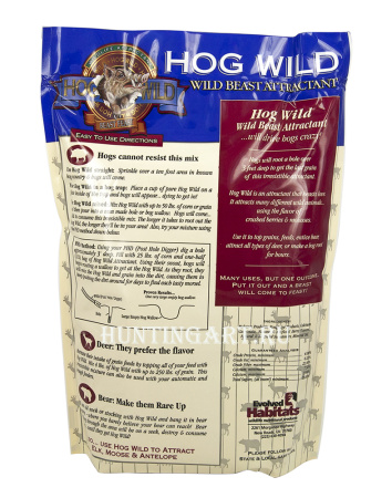 Ароматическая добавка приманка для (кабан, медведь, косуля) Hog Wild Attractant, 1,8 кг купить в интернет-магазине ХантингАрт