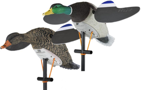 Чучела утки и селезня с вращающимися крыльями Lucky Duck Lucky Pair II купить в интерент-магазине Хантингарт