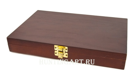 Универсальный элитный набор DAC для чистки оружия в деревянном кофре на 35 предметов купить в интернет-магазине ХантингАрт