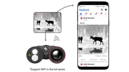 Тепловизионный бинокуляр Guide TN430 купить в интернет-магазине ХантингАрт