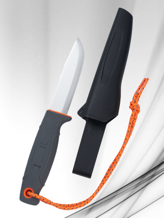 Нож туристический Hunting Grey, клинок 10см купить в интернет-магазине ХантингАрт