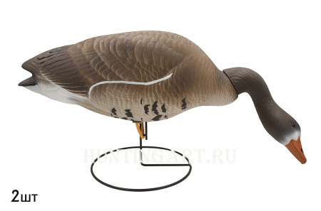Чучела белолобого гуся Flambeau Stormfront™ (кормящиеся) комплект из 6 шт - купить в Москве