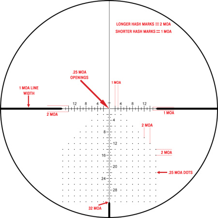 Прицел Leupold VX-6HD 2-12x42 CDS-ZL2, сетка Impact-45MOA купить в интернет-магазине huntingart.ru